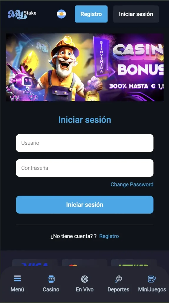 iniciar sesion